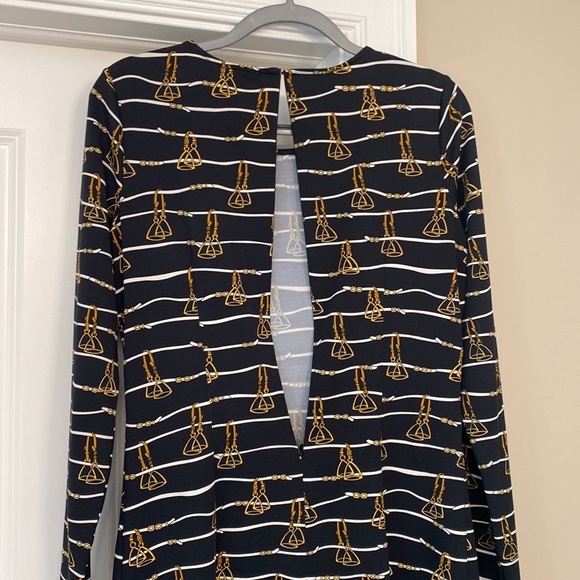 Julie Brown NYC - Sz Medium (8-10) long sleeve knee length dress - Picture 5 of 8